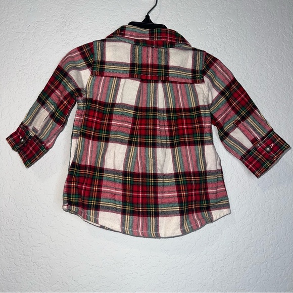 Hanna Andersson plaid button down shirt - Picture 3 of 3